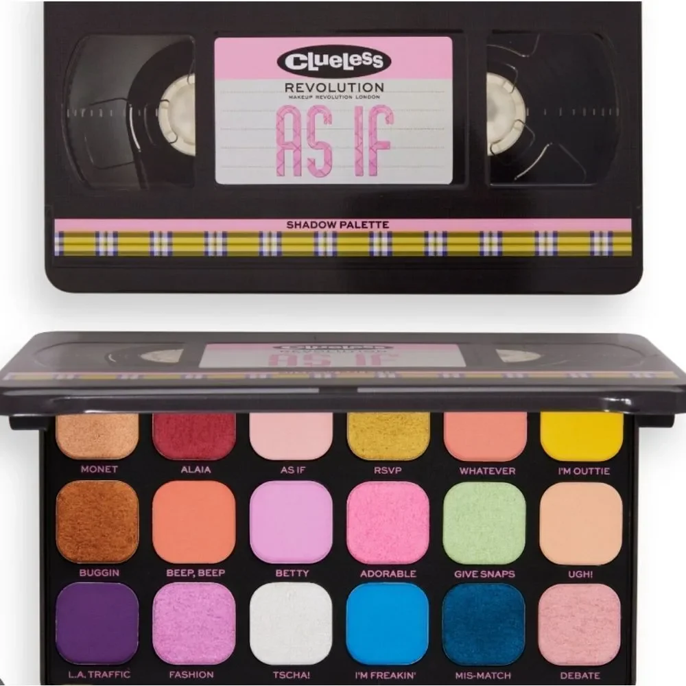 Revolution Beauty X Clueless As If Video Cassette Shadow Palette - Picture 7 of 7